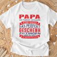 Vater Tochter Sohnatertagatertagsgeschenk Für Papa T-Shirt Geschenke für alte Männer