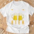 Vatertag Saufenater Frisches Bier Papa Raglan T-Shirt Geschenke für alte Männer