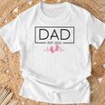 Zum Papa Befördert 2024 Neuer Papaatertag Baby Neuer Papa T-Shirt Geschenke für alte Männer