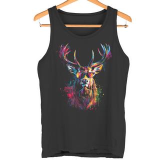 Hirsch Trachten Trachten Oktoberfest Geschenk Tracht Tank Top - Seseable