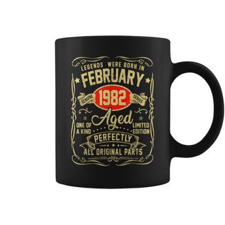 February 1982 40Th Birthday 40 Year Old Men Women Coffee Mug | Crazezy DE
