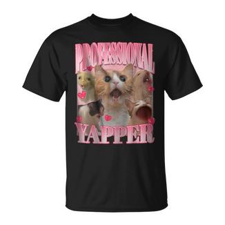 Cat Professional Yapper Oddly Specific Meme T-Shirt - Monsterry