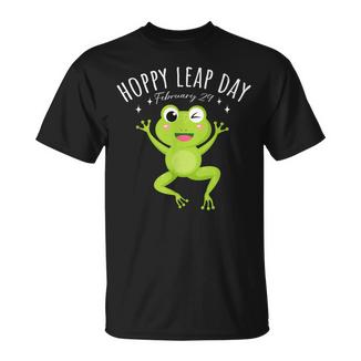 Frog Hoppy Leap Day February 29 Hoppy Leap Day Women T-Shirt - Monsterry