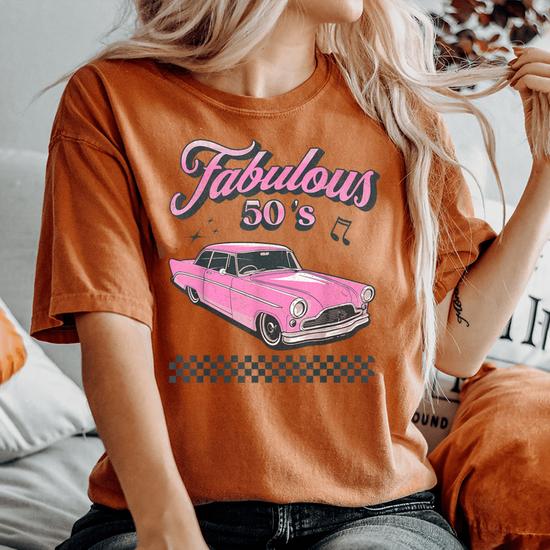 Fabulous Fifties Rock And Roll 50S Vintage Classic 1950S Car 
