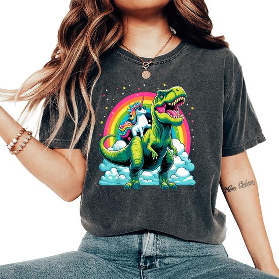 【BEENTRILL】Women's Lovely Unicorn T-Shirt / 追跡付 New Wonder Nation Unicorn Shirt Top Shirt Girls White many