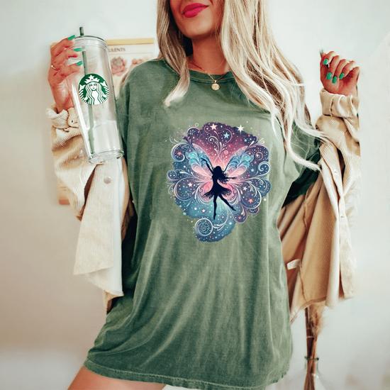 Fairy Heart Stars Vintage Love Fairies Fantasy Girls Women's