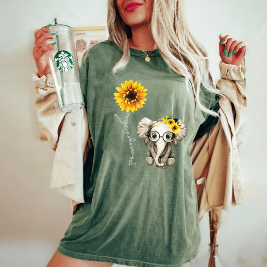 You Are My Sunshine Hippie Sunflower Elephant Shirt You Are My Sunshine Hippie Sunflower Elephant Shirt