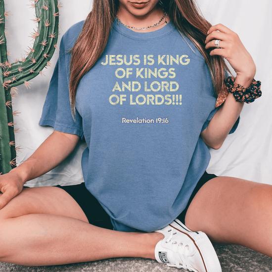 Jesus King of Kings God T Shirt