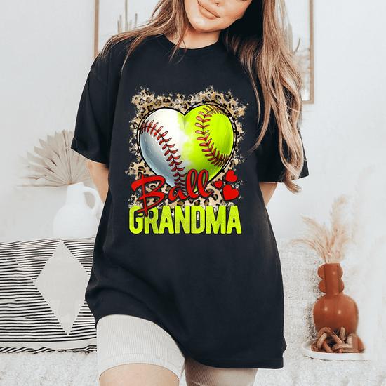 Softball Grandma, Softball Tshirt For Womens And Girls Softball Grandma, Softball Tshirt For Womens And Girls