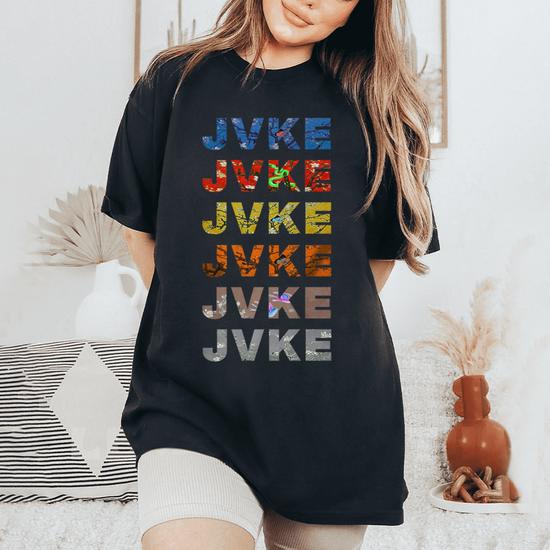 Jvke Colourful And Butterfly Vintage Retro Women's Oversized