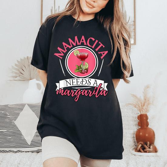 Womens Cinco De Mayo T-Shirt For Women Mamacita Needs A Margarita