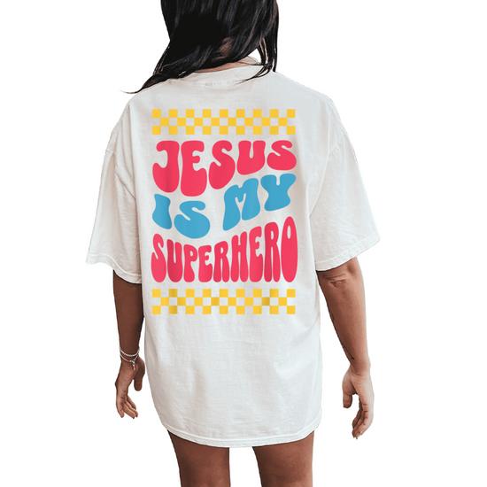 Jesus is My Superhero Retro Shirt Jesus is My Superhero Retro Shirt