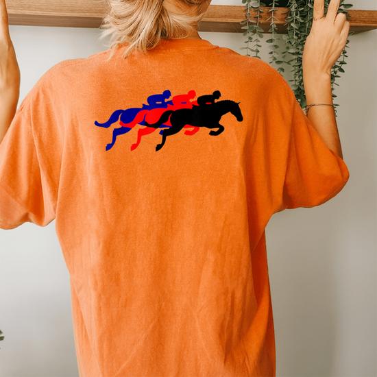 Horse Race Splechase Derby Racing Women's Oversized Comfort