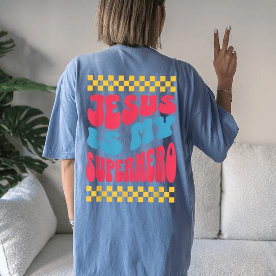 Jesus is My Superhero Retro Shirt Jesus is My Superhero Retro Shirt