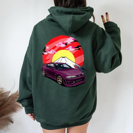 【mahagrid】22FW★ TOURING CAR HOODIE Thrasher - Cop Car Maroon - Hoodie | Impericon