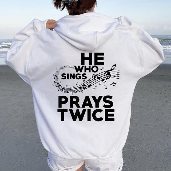 Jesus Song Back Print Hoodie Jesus Song Back Print Hoodie
