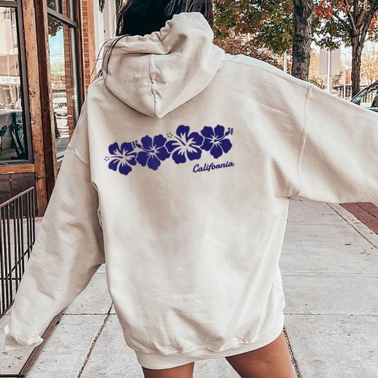 California Hibiscus Flower Boys Girls Toddler Women