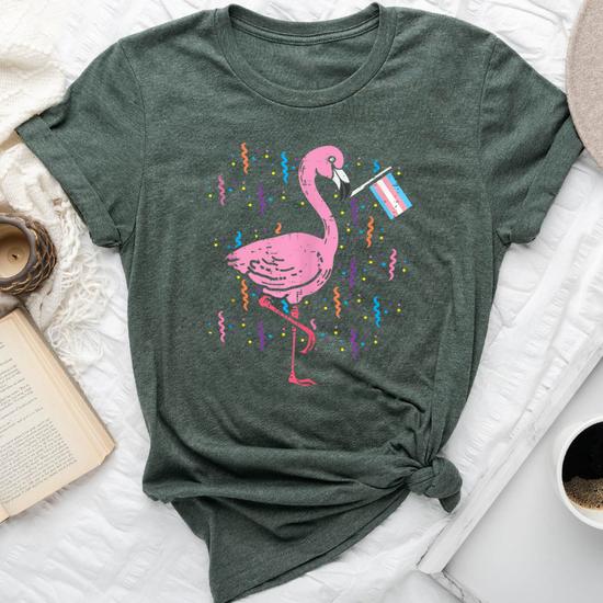 Transgender Flag Flamingo Lgbt Trans Pride Stuff Animal Bella