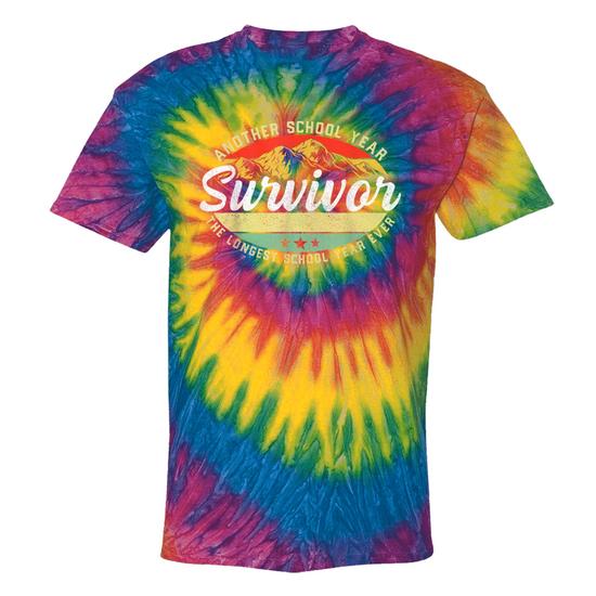 tie dye shirt survivor